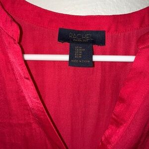 Rachel Roy Scarlet/Deep Pink Top